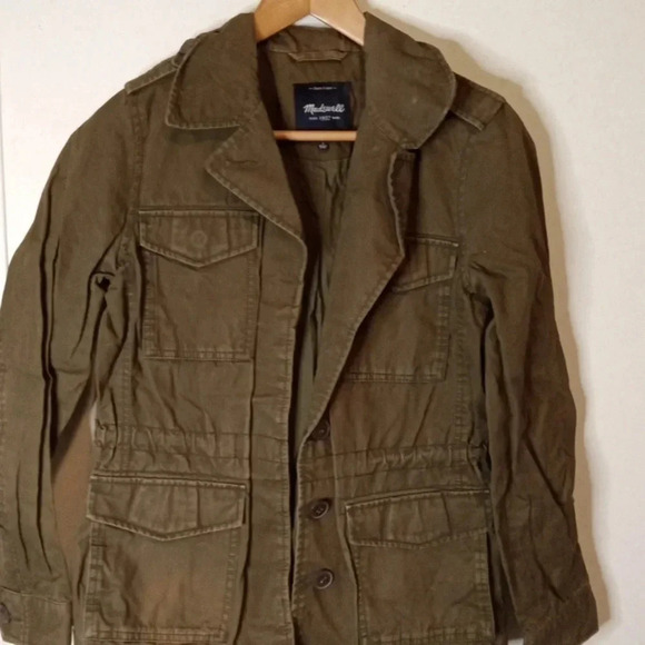 Madewell utility jacket button up size small women - Picture 3 of 9